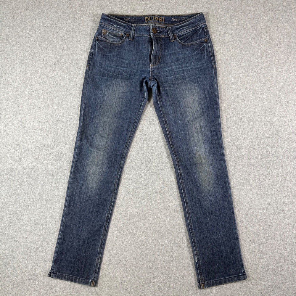 DL1961 Jeans Womens Blue Angel Twister Mid Rise Ankle Stretch Size 27‎